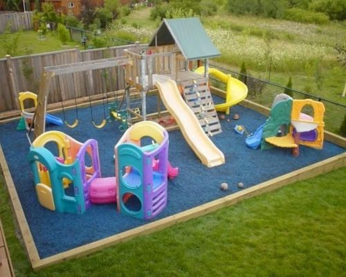 Outdoor Playground For Small Space